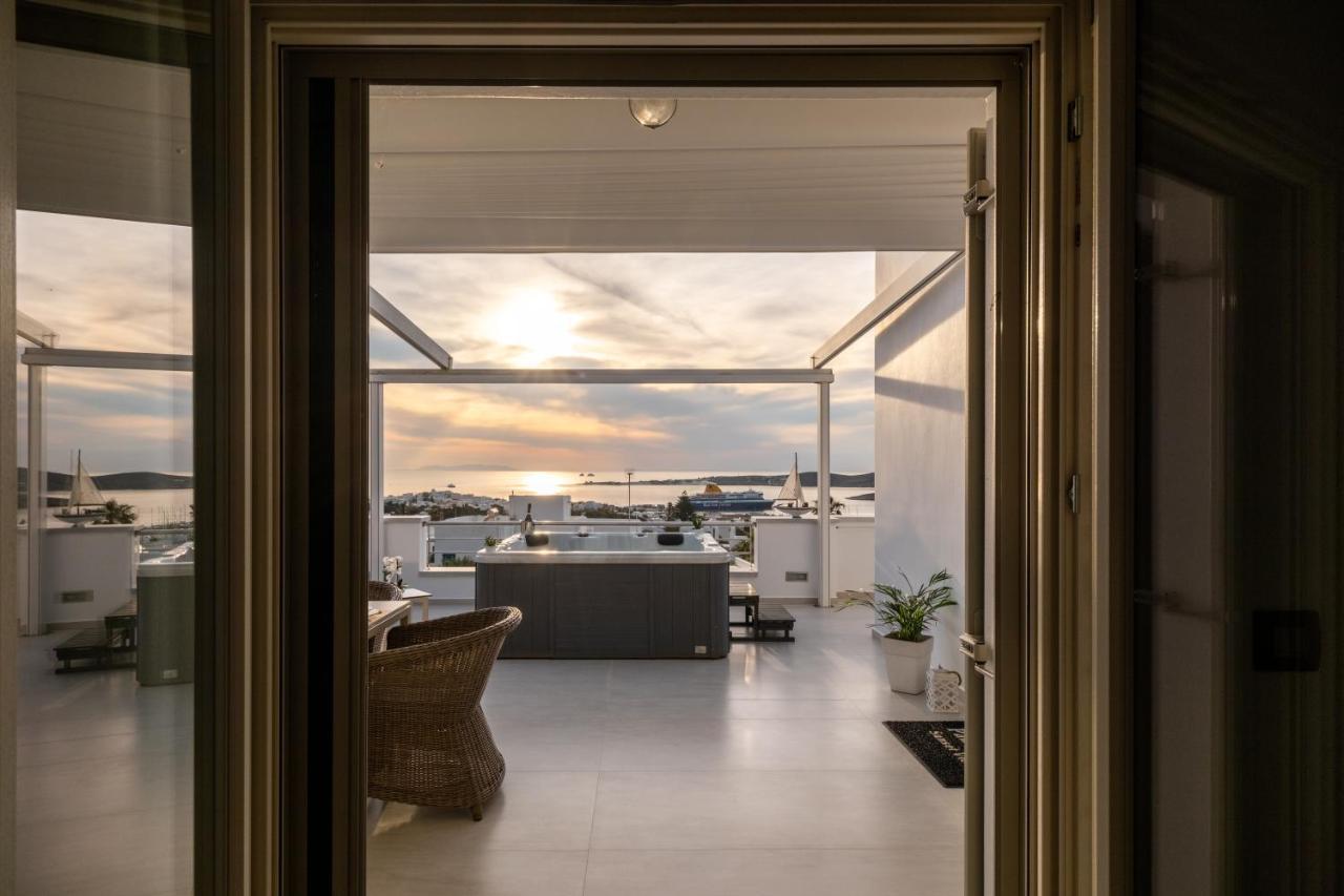 Panos Villa Sunset View Párosz Kültér fotó