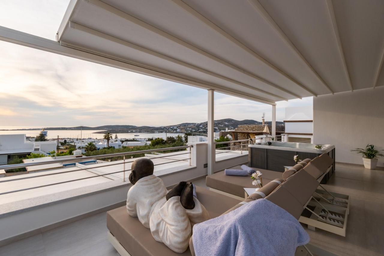 Panos Villa Sunset View Párosz Kültér fotó