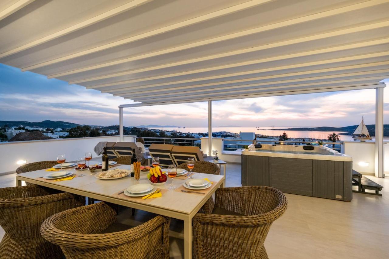 Panos Villa Sunset View Párosz Kültér fotó