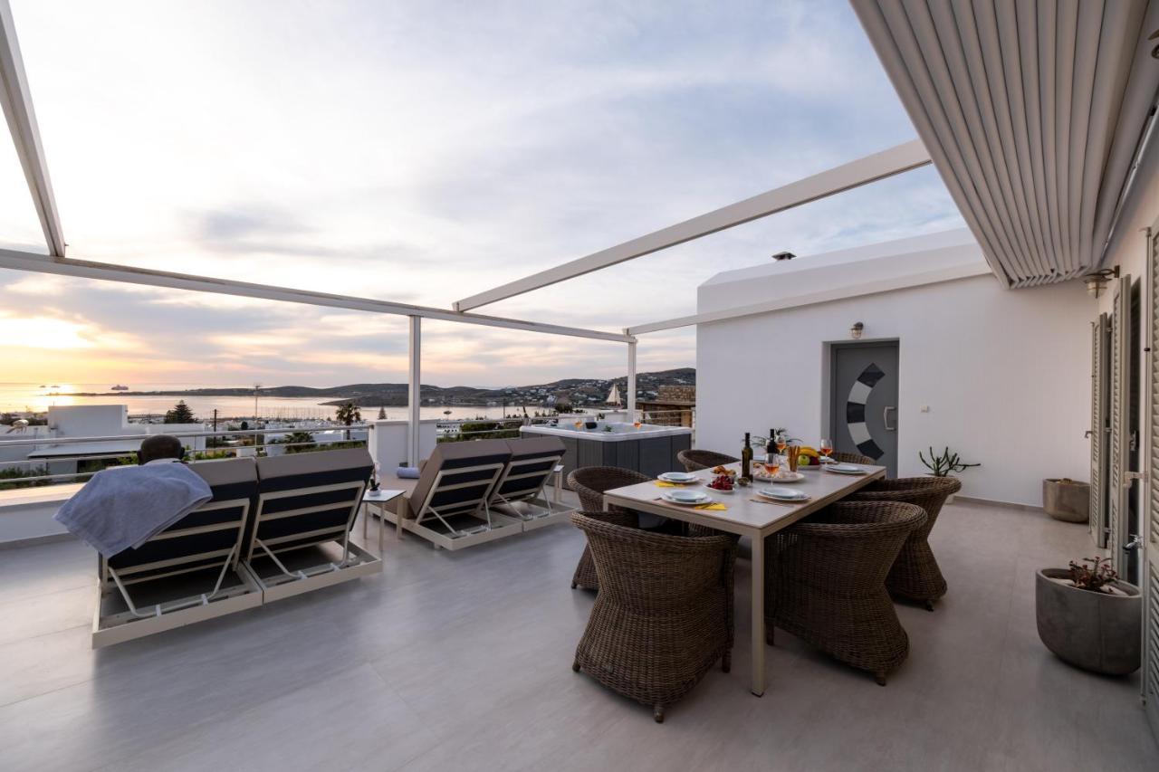 Panos Villa Sunset View Párosz Kültér fotó