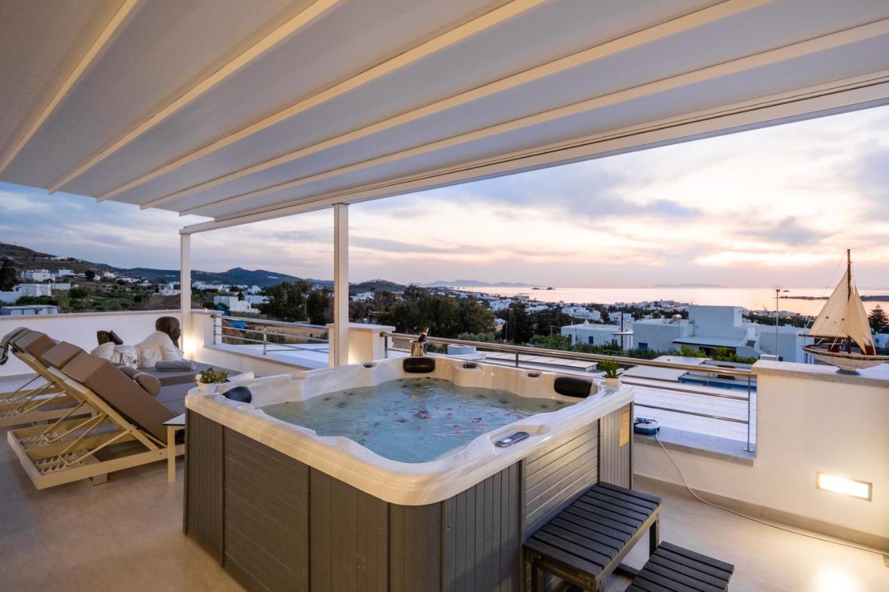 Panos Villa Sunset View Párosz Kültér fotó
